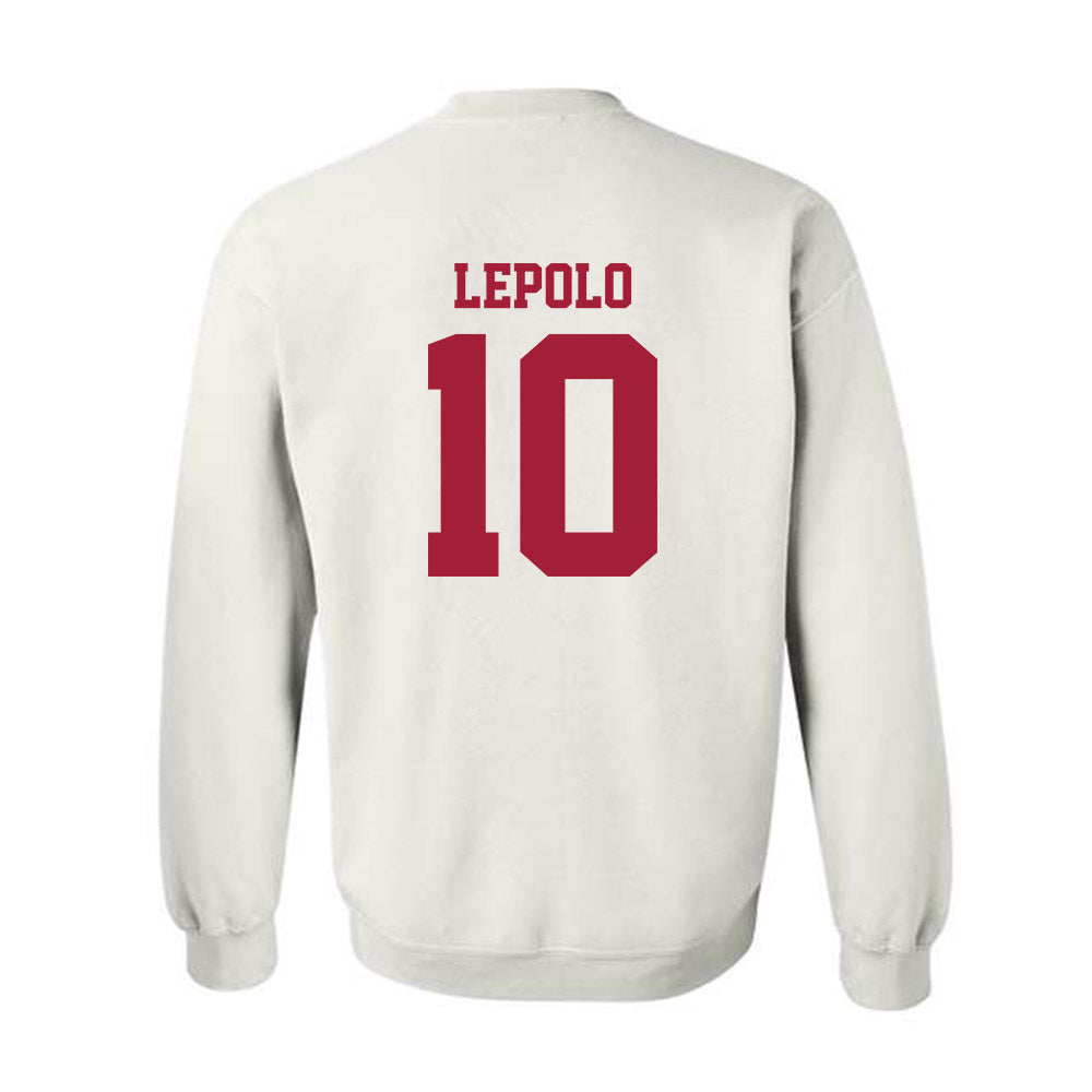Stanford - NCAA Women's Basketball : Talana Lepolo - Crewneck Sweatshirt-1
