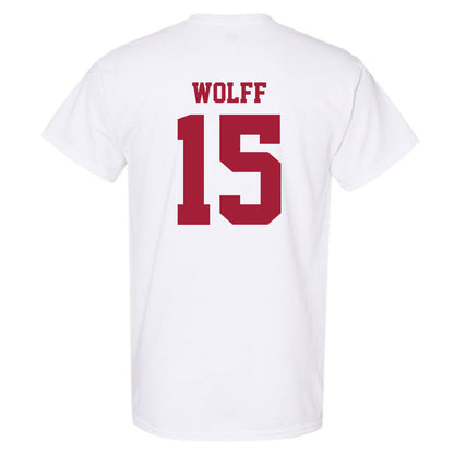 Stanford - NCAA Men's Volleyball : David Wolff - T-Shirt-1