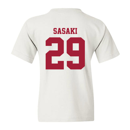 Stanford - NCAA Men's Soccer : Takashi Sasaki - Youth T-Shirt-1