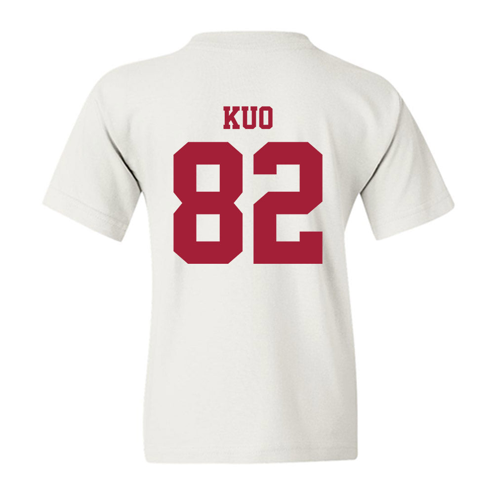Stanford - NCAA Football : Tyler Kuo - Youth T-Shirt-1