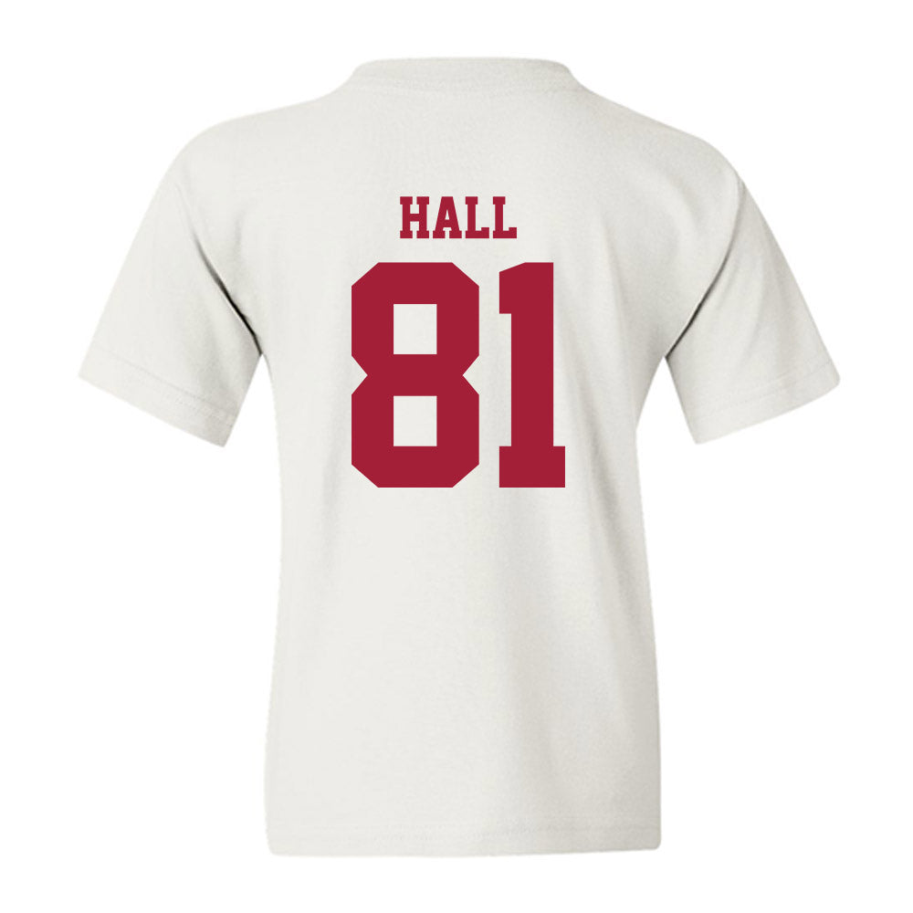 Stanford - NCAA Football : JonAnthony Hall - Youth T-Shirt-1