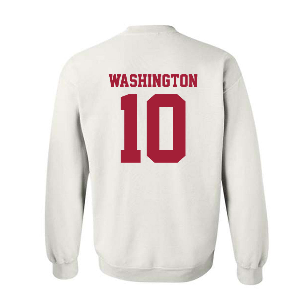 Stanford - NCAA Football : Jordan Washington - Crewneck Sweatshirt-1
