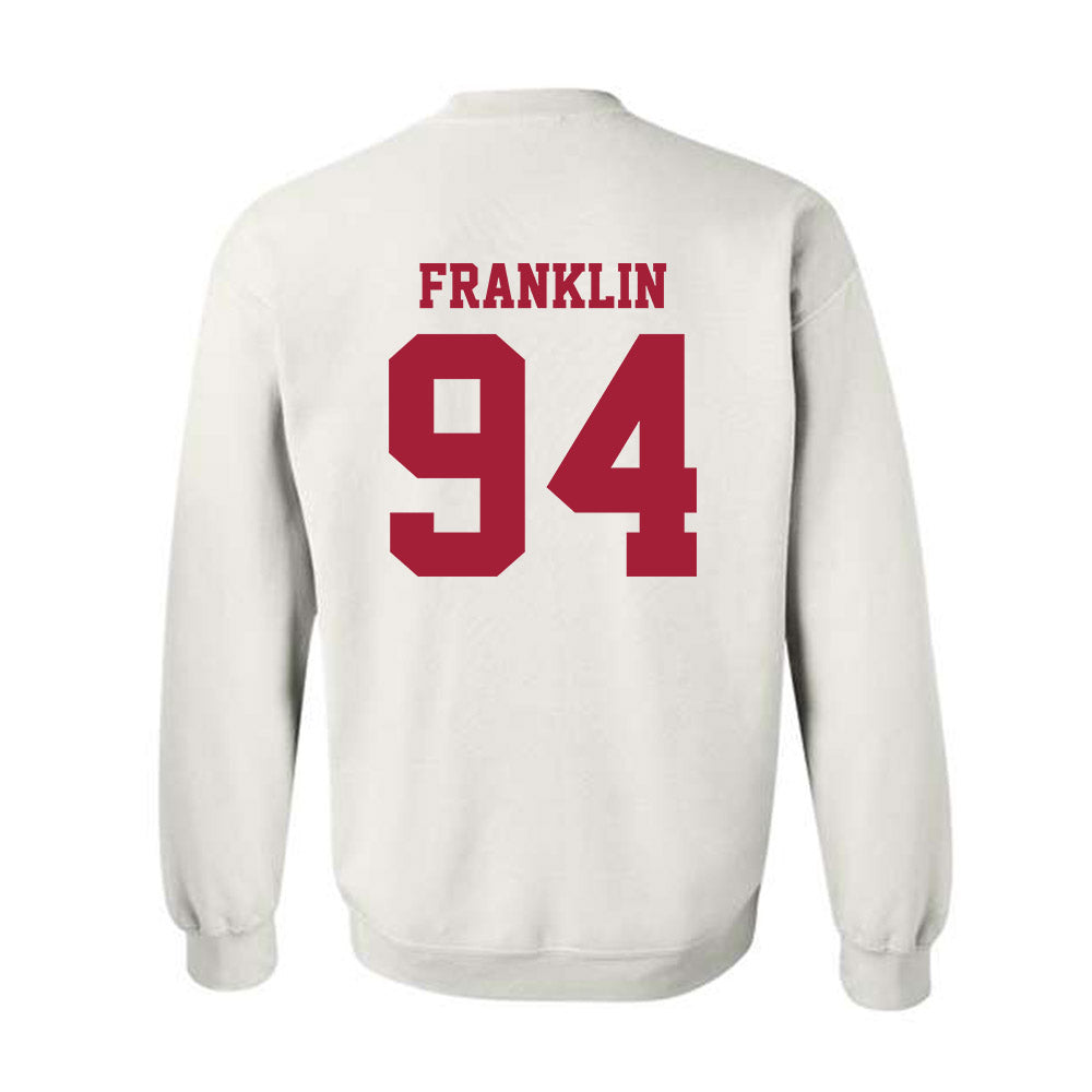 Stanford - NCAA Football : Anthony Franklin - Crewneck Sweatshirt-1
