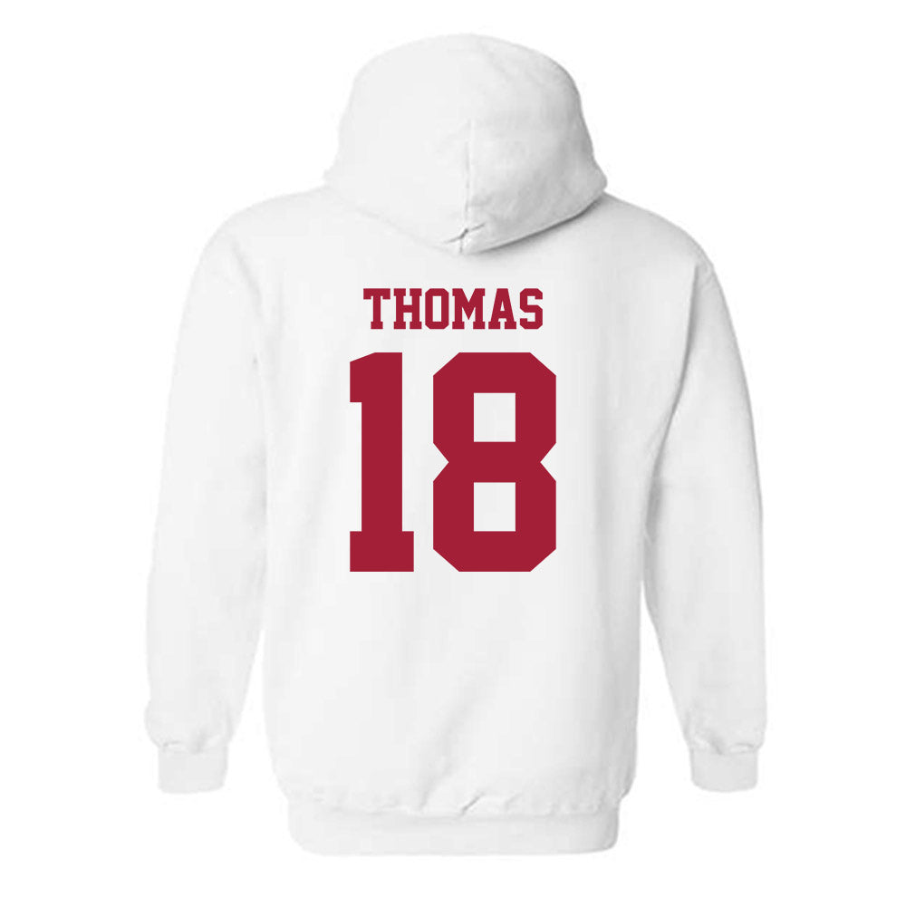 Stanford - NCAA Baseball : Kassius Thomas - Hooded Sweatshirt-1