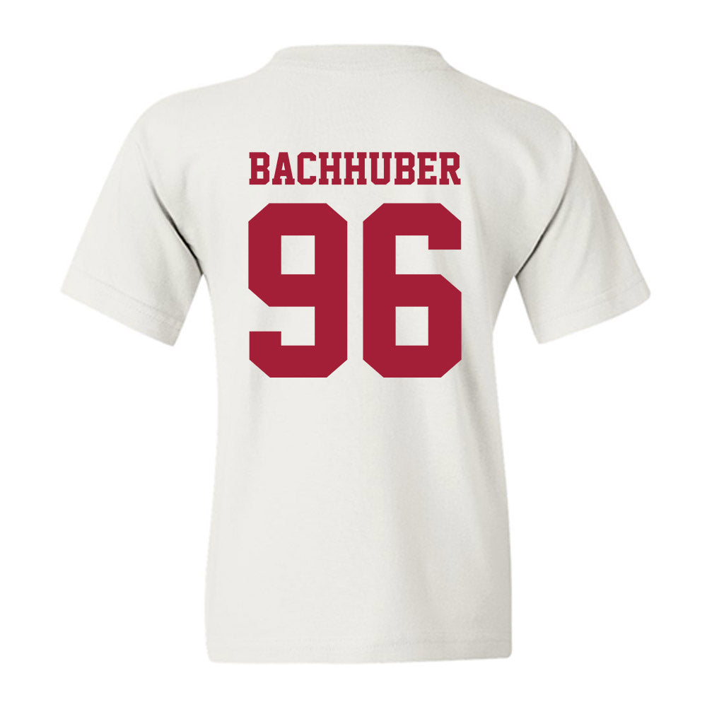 Stanford - NCAA Football : Connor Bachhuber - Youth T-Shirt-1