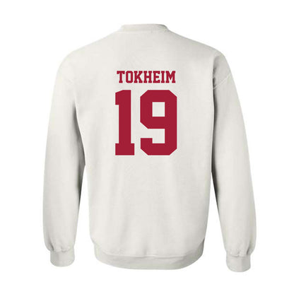 Stanford - NCAA Baseball : Teddy Tokheim - Crewneck Sweatshirt-1