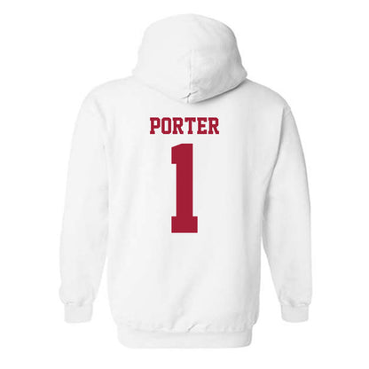 Stanford - NCAA Men's Volleyball : Evan Porter - Hooded Sweatshirt-1