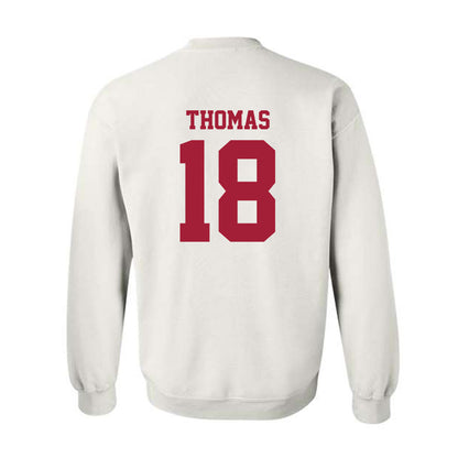 Stanford - NCAA Baseball : Kassius Thomas - Crewneck Sweatshirt-1