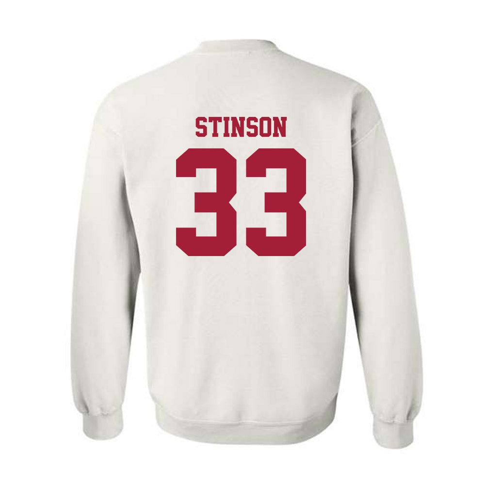 Stanford - NCAA Men's Basketball : Evan Stinson - Crewneck Sweatshirt-1