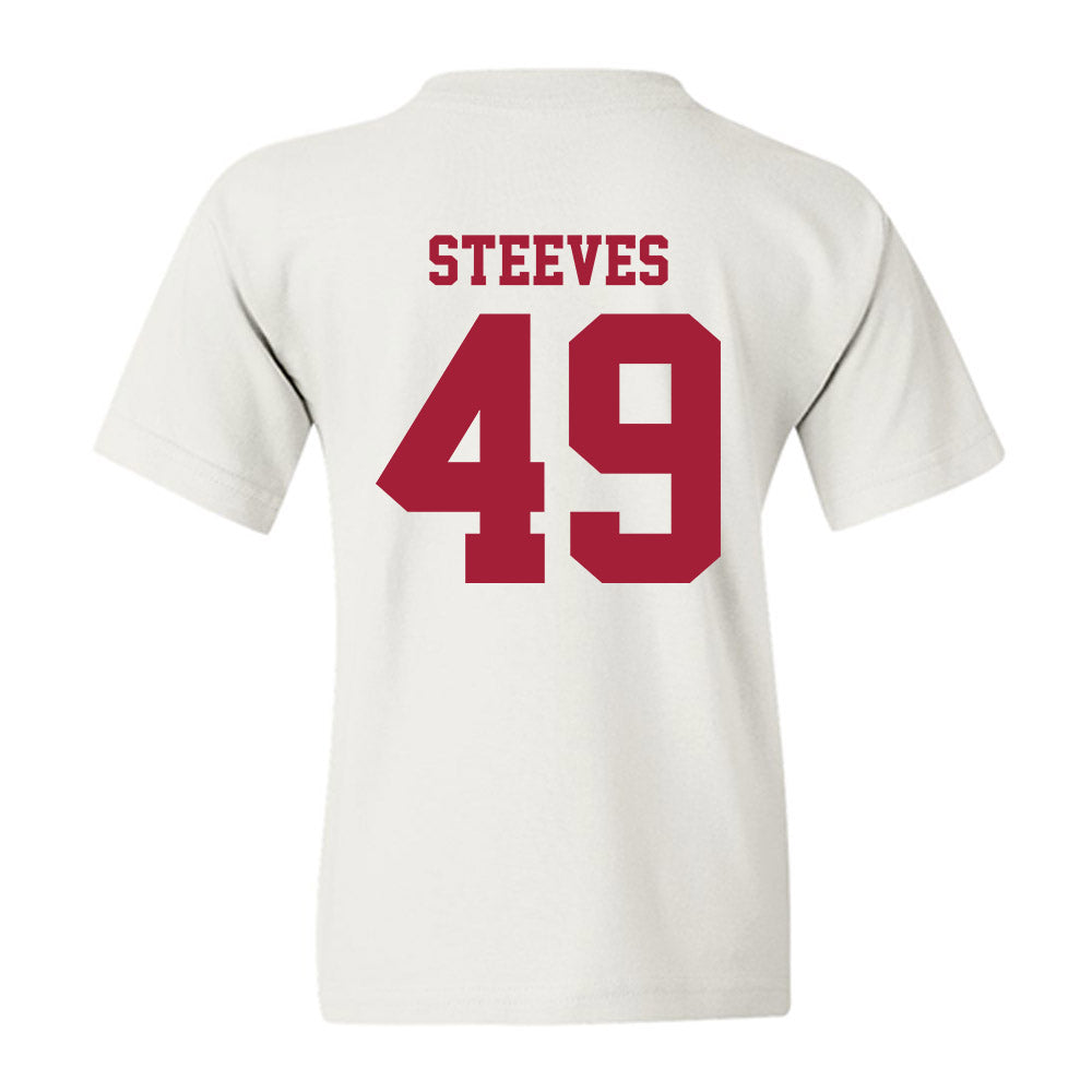 Stanford - NCAA Baseball : Austin Steeves - Youth T-Shirt-1