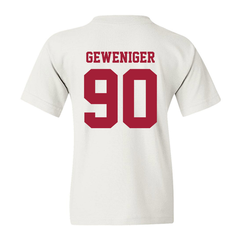 Stanford - NCAA Football : Gavin Geweniger - Youth T-Shirt-1