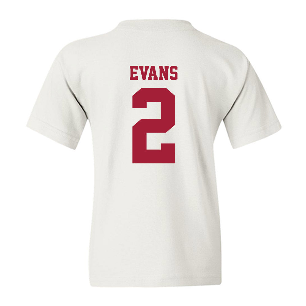Stanford - NCAA Women's Soccer : Elise Evans - Youth T-Shirt-1