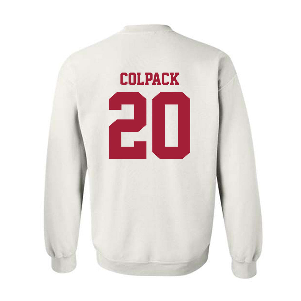 Stanford - NCAA Women's Lacrosse : Anna Colpack - Crewneck Sweatshirt-1