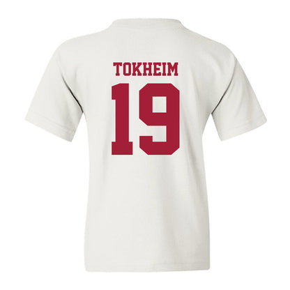 Stanford - NCAA Baseball : Teddy Tokheim - Youth T-Shirt-1