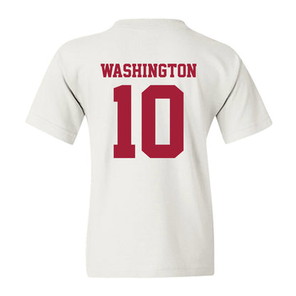 Stanford - NCAA Football : Jordan Washington - Youth T-Shirt-1
