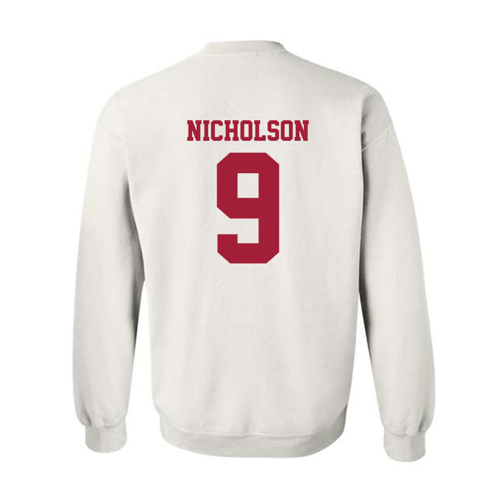 Stanford - NCAA Football : Brandon Nicholson - Crewneck Sweatshirt-1