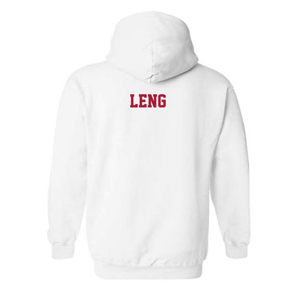Stanford - NCAA Men's Golf : Jay Leng - Hooded Sweatshirt-1