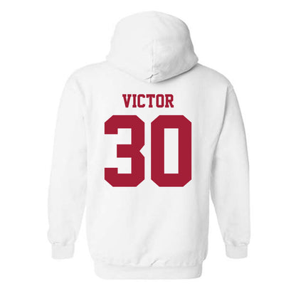Stanford - NCAA Men's Soccer : Jordan Victor - Hooded Sweatshirt-1