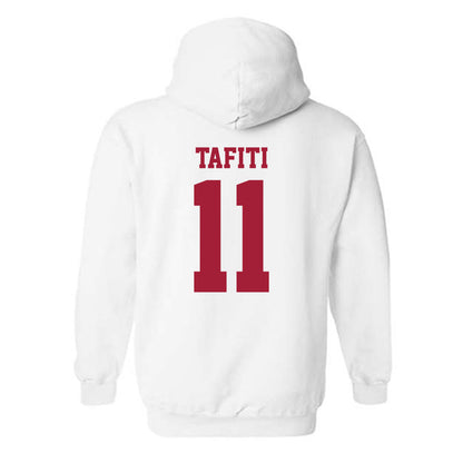 Stanford - NCAA Football : Tevarua Tafiti - Hooded Sweatshirt-1