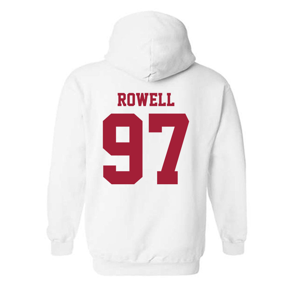 Stanford - NCAA Football : Zach Rowell - Hooded Sweatshirt-1