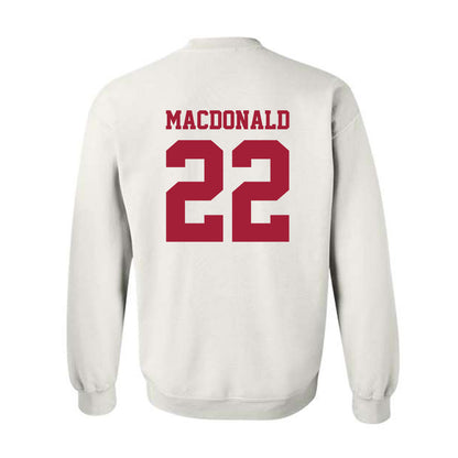 Stanford - NCAA Baseball : Cort MacDonald - Crewneck Sweatshirt-1