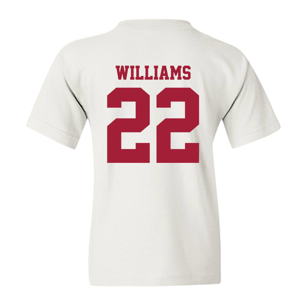 Stanford - NCAA Women's Lacrosse : Peep Williams - Youth T-Shirt-1