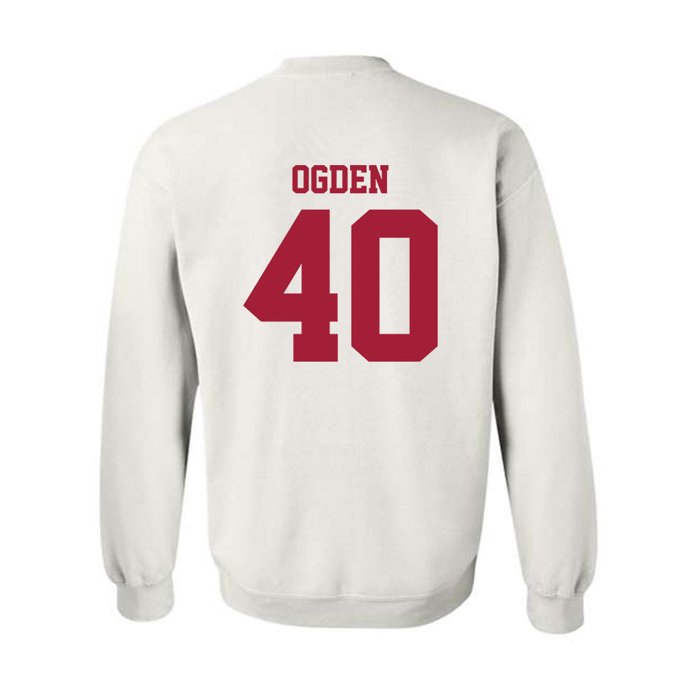 Stanford - NCAA Women's Basketball : Courtney Ogden - Crewneck Sweatshirt-1