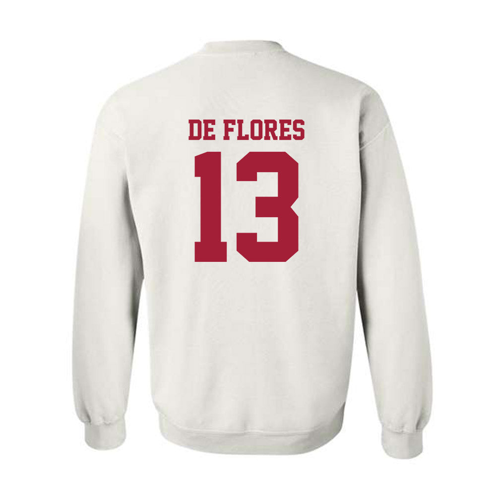 Stanford - NCAA Men's Soccer : Shane de Flores - Crewneck Sweatshirt-1
