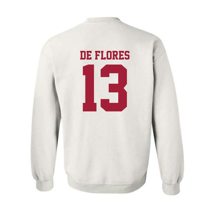 Stanford - NCAA Men's Soccer : Shane de Flores - Crewneck Sweatshirt-1