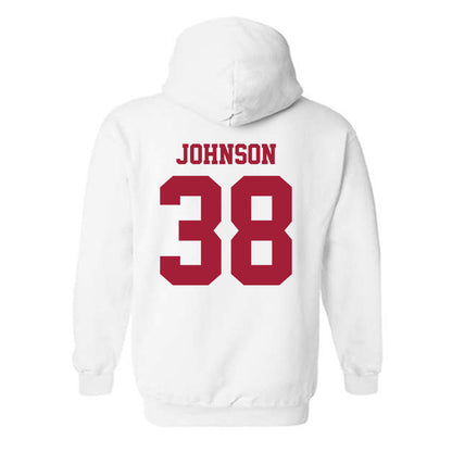 Stanford - NCAA Football : Zach Johnson - Hooded Sweatshirt-1