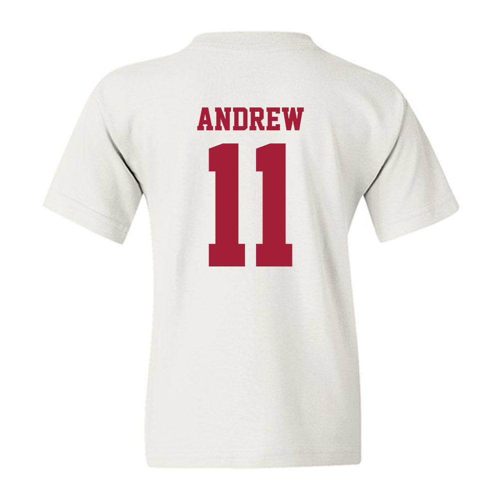 Stanford - NCAA Women's Volleyball : Elizabeth Andrew - Youth T-Shirt-1