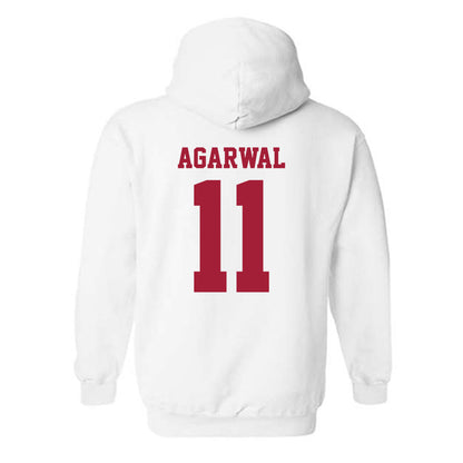 Stanford - NCAA Men's Basketball : Ryan Agarwal - Hooded Sweatshirt-1