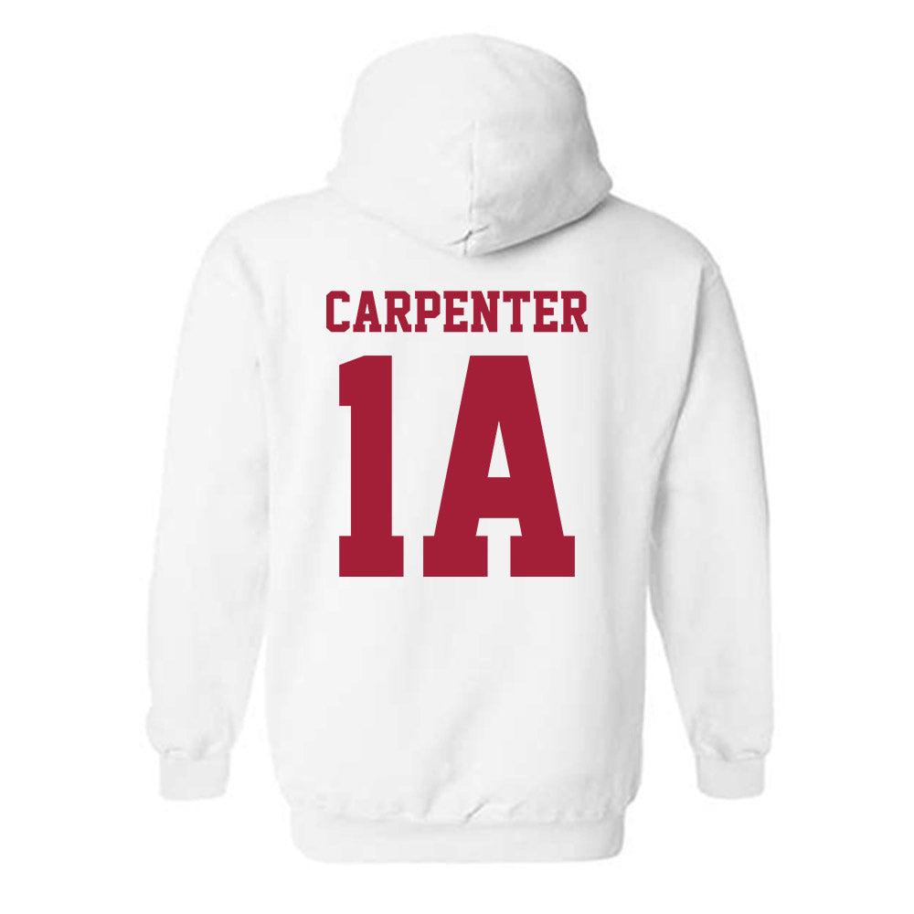 Stanford - NCAA Women's Water Polo : Christine Carpenter - Hooded Sweatshirt-1