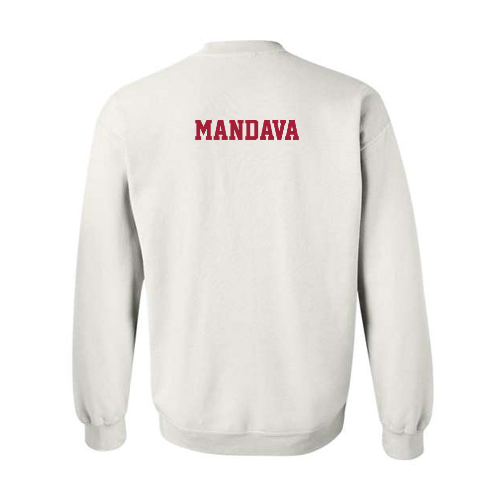 Stanford - NCAA Men's Gymnastics : Kiran Mandava - Crewneck Sweatshirt-1