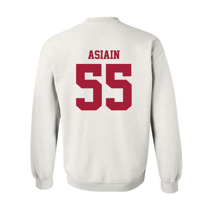 Stanford - NCAA Football : Joe Asiain - Crewneck Sweatshirt-1