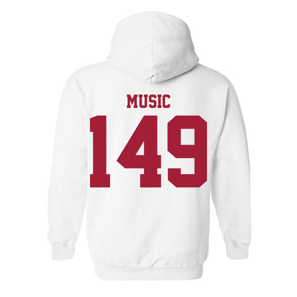 Stanford - NCAA Wrestling : Greyson Music - Hooded Sweatshirt-1