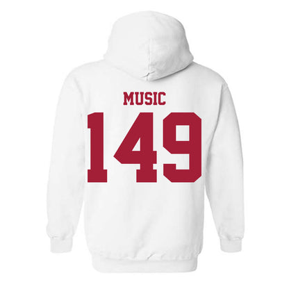 Stanford - NCAA Wrestling : Greyson Music - Hooded Sweatshirt-1