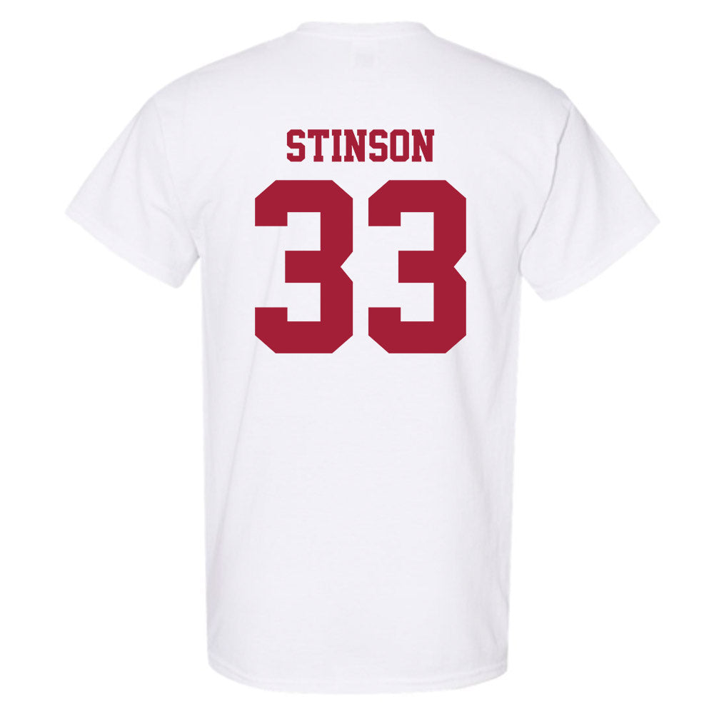 Stanford - NCAA Men's Basketball : Evan Stinson - T-Shirt-1