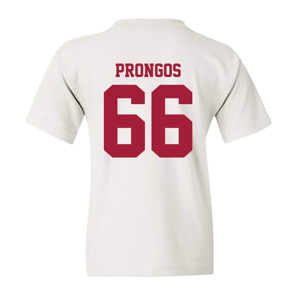 Stanford - NCAA Football : Niki Prongos - Youth T-Shirt-1