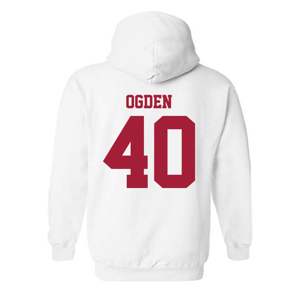 Stanford - NCAA Women's Basketball : Courtney Ogden - Hooded Sweatshirt-1