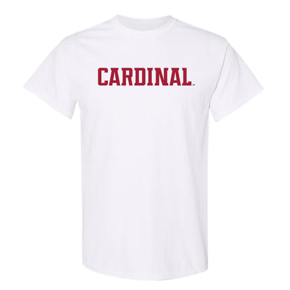 Stanford - NCAA Men's Basketball : Evan Stinson - T-Shirt-0