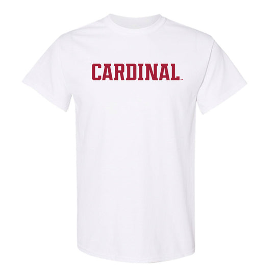 Stanford - NCAA Men's Basketball : Evan Stinson - T-Shirt-0