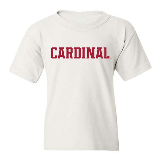 Stanford - NCAA Men's Basketball : Evan Stinson - Youth T-Shirt-0