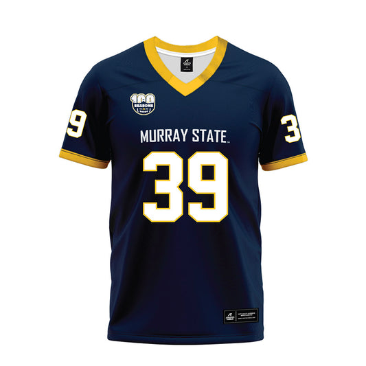 Murray State - NCAA Football : Malachi Williams - 100th Year Navy Premium Football Jersey