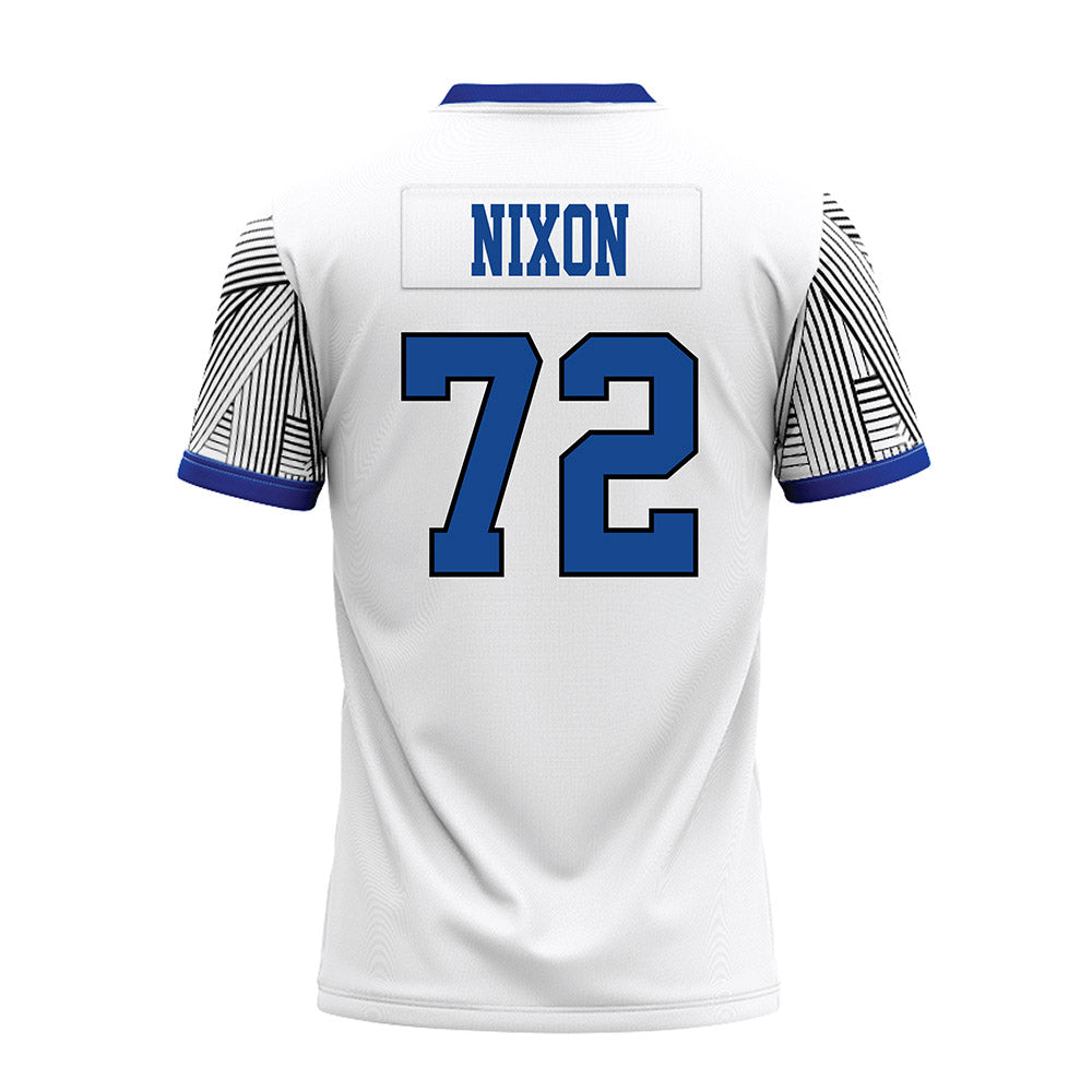 CNU - NCAA Football : Evan Nixon - White Premium Football Jersey-1