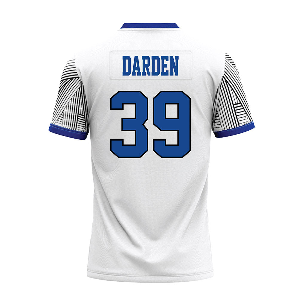 CNU - NCAA Football : Markus Darden - White Premium Football Jersey-1