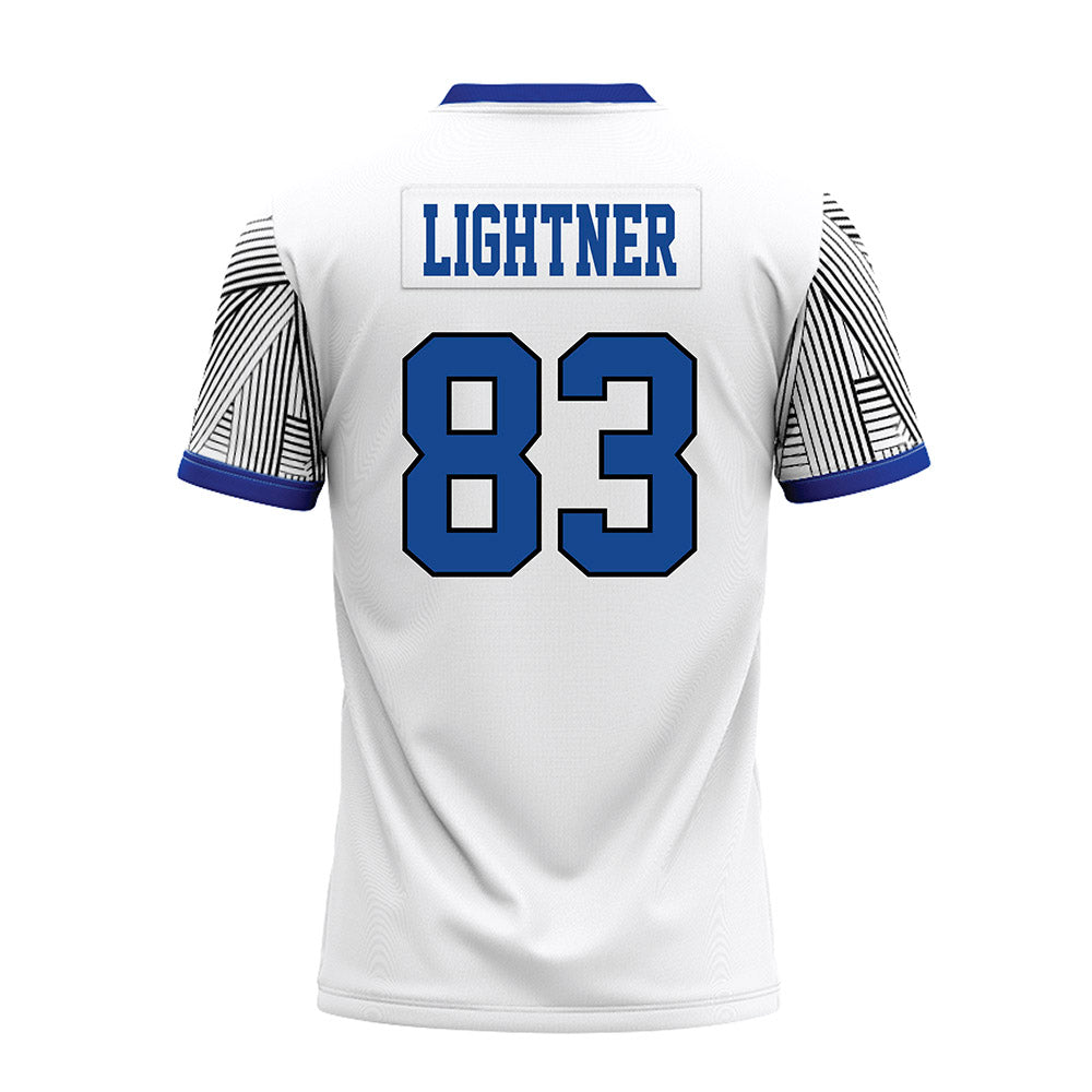 CNU - NCAA Football : Elliott Lightner - White Premium Football Jersey-1