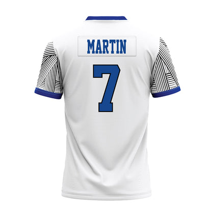 CNU - NCAA Football : Noah Martin - White Premium Football Jersey-1