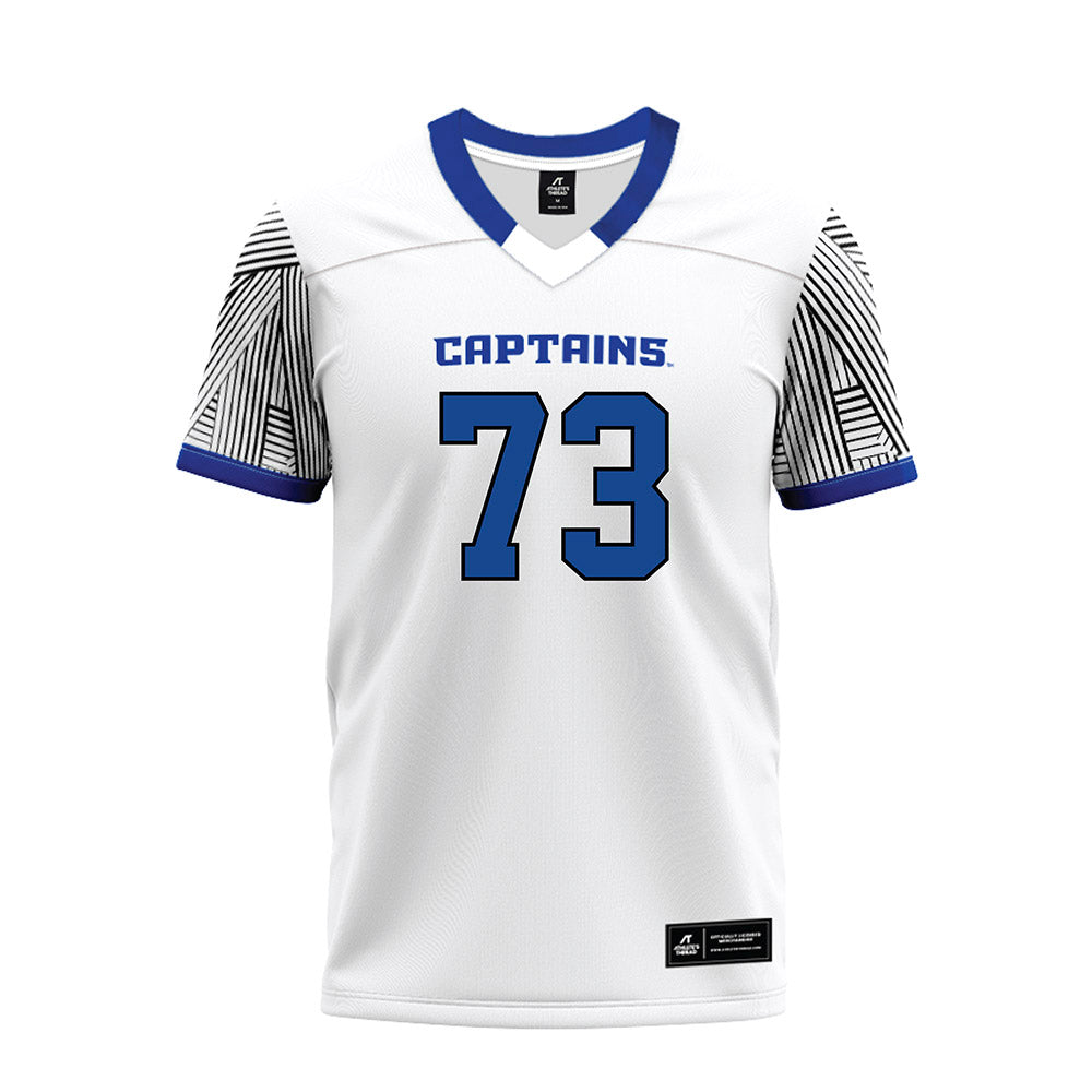 CNU - NCAA Football : Andrew Belford - White Premium Football Jersey-0