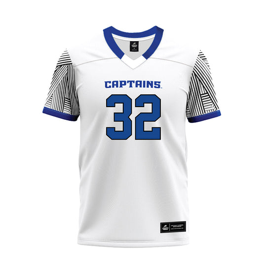 CNU - NCAA Football : Jordan Cokley - White Premium Football Jersey-0